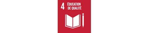 Objectifs de Développement Durable education de qualité 4