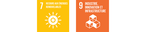 Objectifs de Développement Durable recours energie renouvelable industrie innovation infrastructure 7 9
